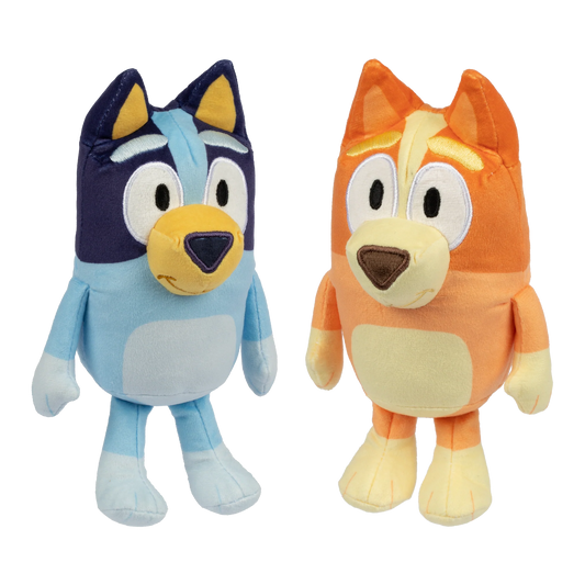 Bluey - Peluche Bluey e Bingo da 20cm