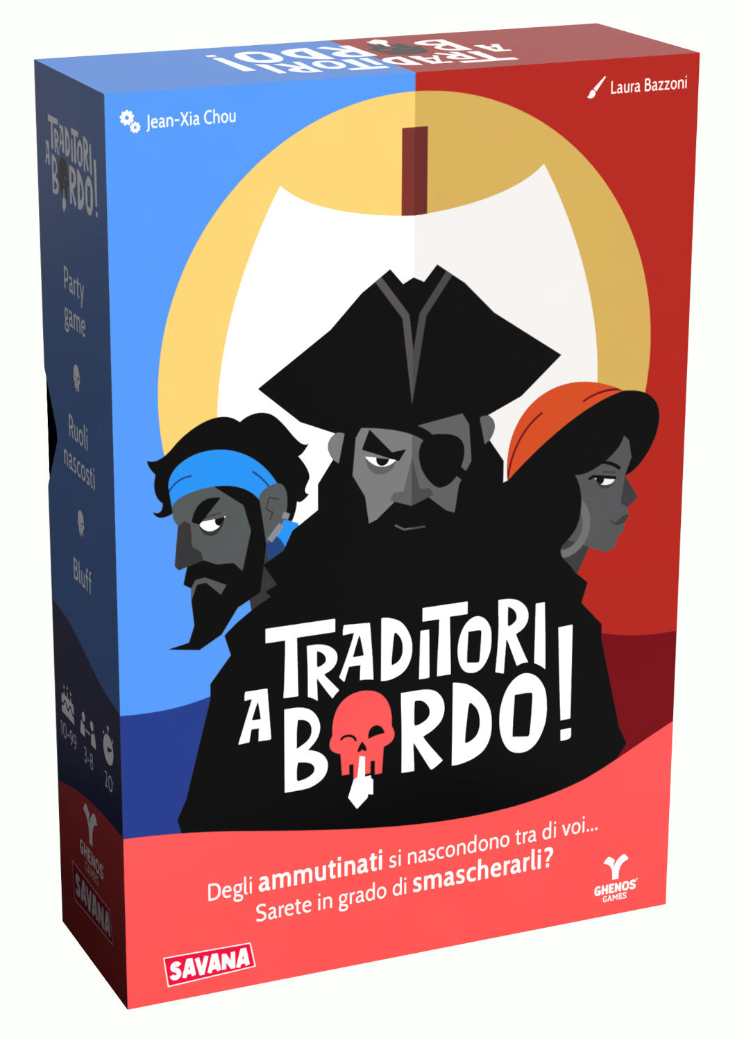 Traditori a Bordo! - Gioco di Bluff e Ruoli Nascosti