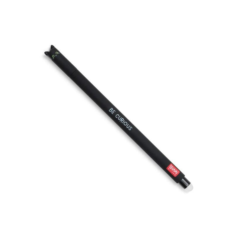 Penna Gel Cancellabile Gatto Nero Legami