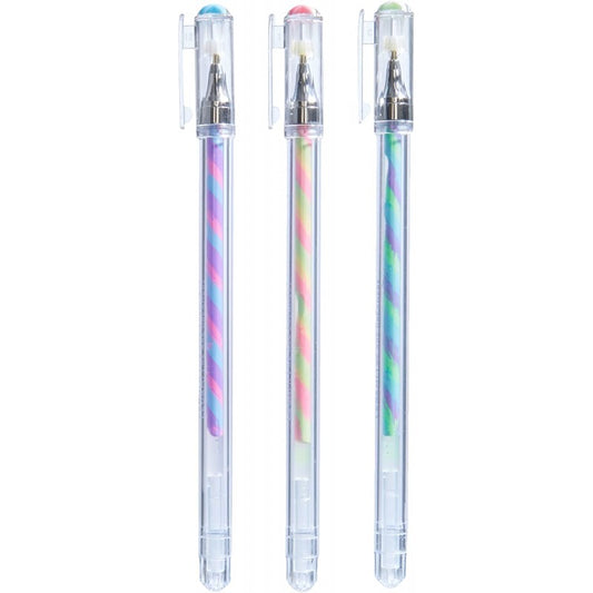 Set Of 3 Multicoloured Pens -