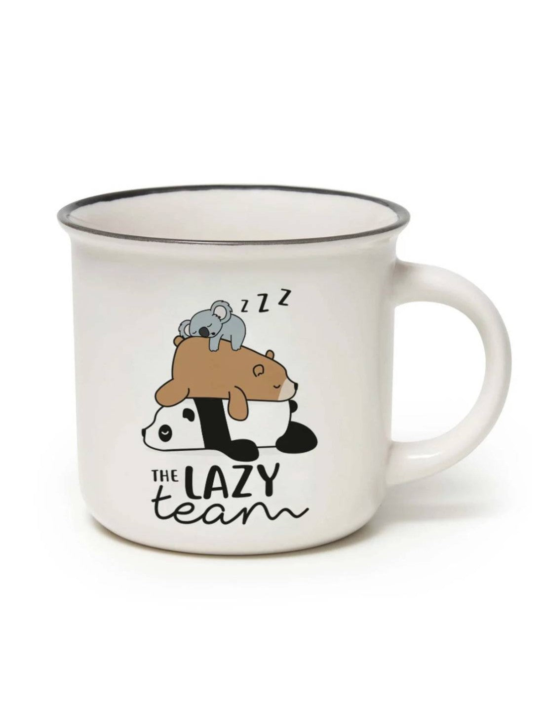 Tazza New Bone China - Cup-Puccino Lazy Team | Legami