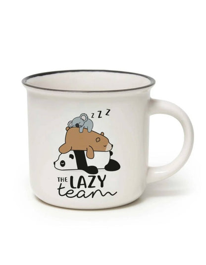 Tazza New Bone China - Cup-Puccino Lazy Team | Legami