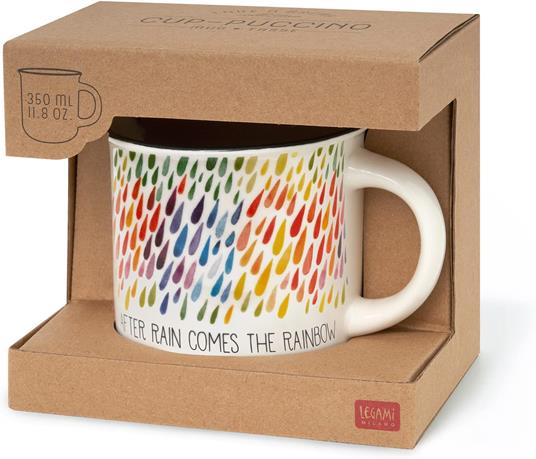 Tazza In Porcellana Legami, Cup-Puccino - After Rain