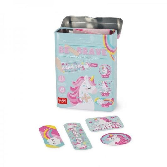 30 Cerotti Stampati - Be Brave Unicorn | Legami