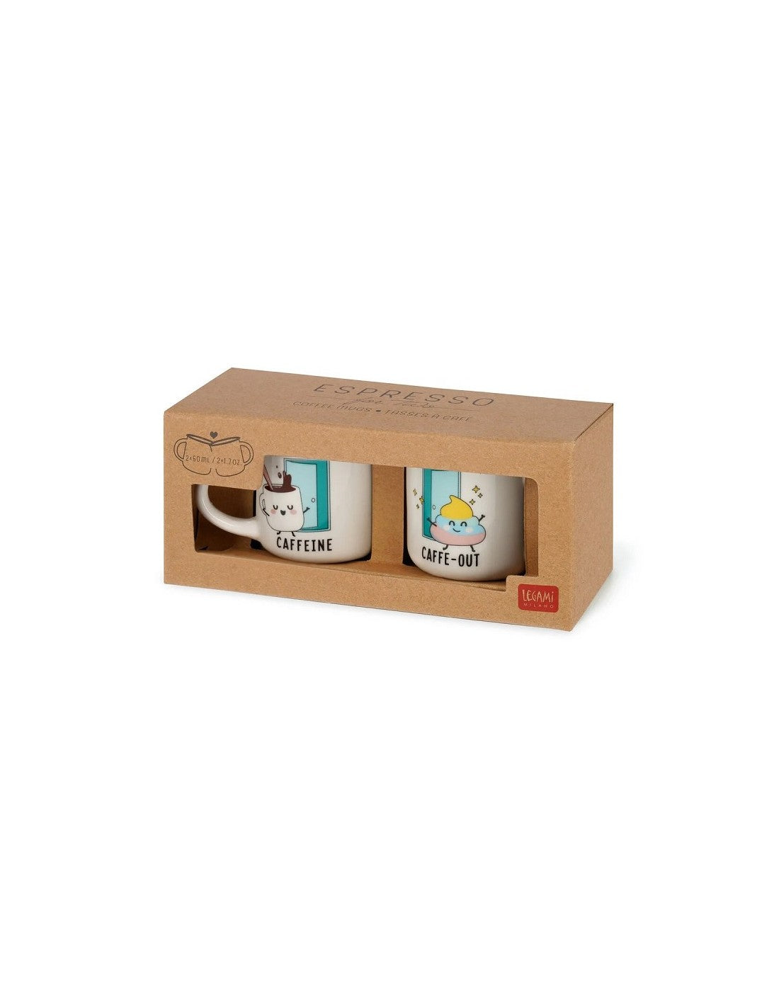 Tazzine Da Caffe' Legami - Poo