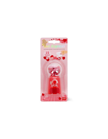 LEGAMI  Mini Eraser Dispenser - Love D