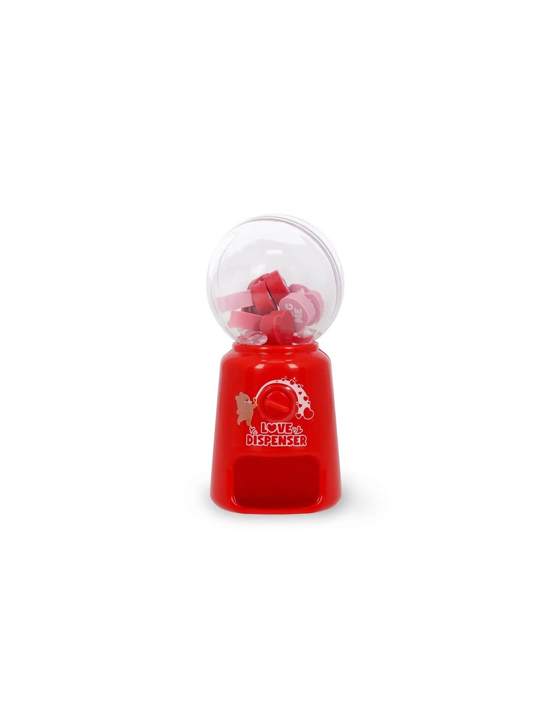LEGAMI  Mini Eraser Dispenser - Love D