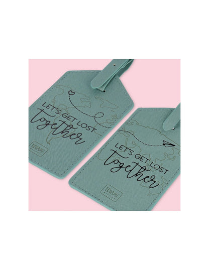 LEGAMI  Luggage Tag - Let's Get Lost