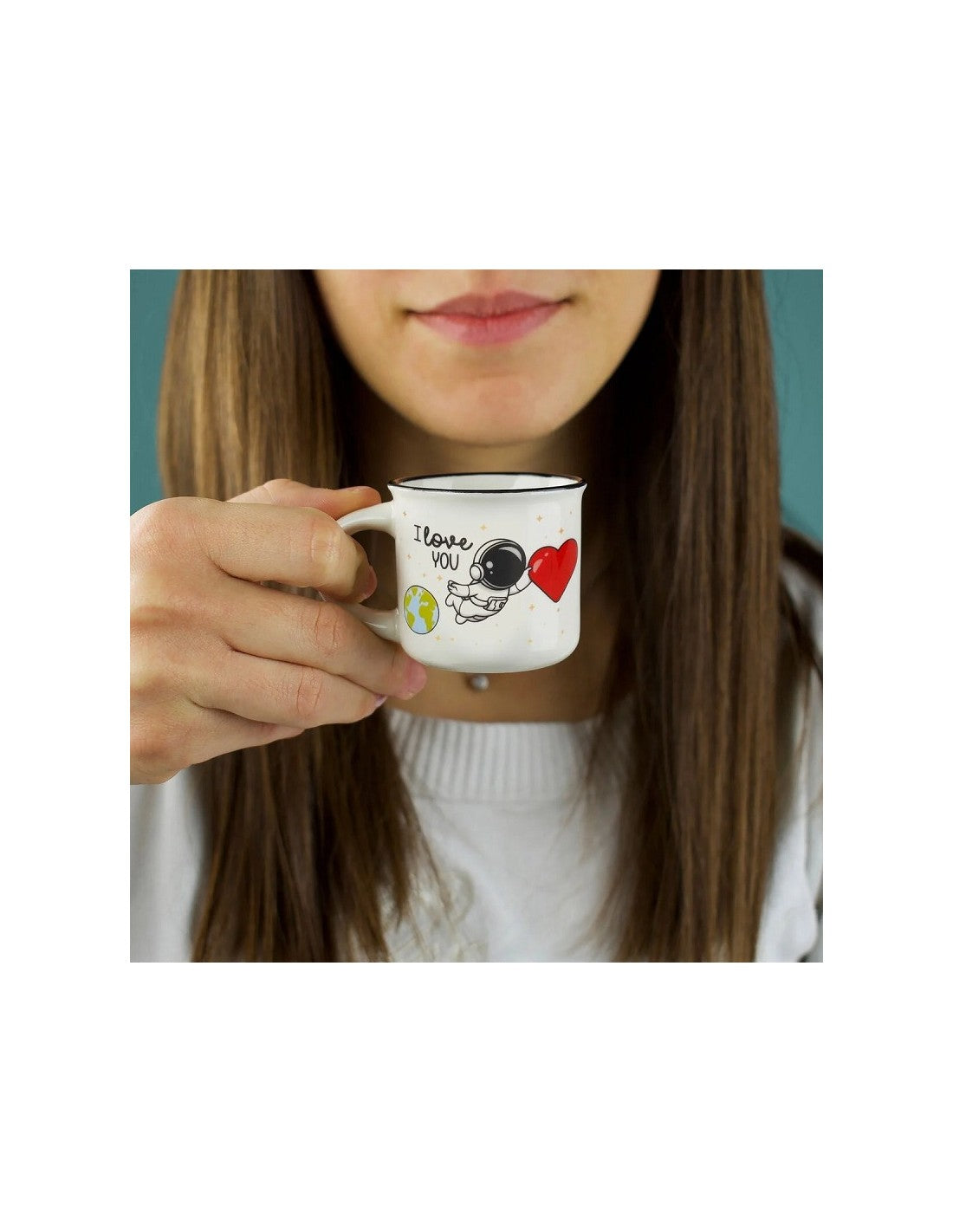LEGAMI  2 Coffee Mugs - Espresso For T