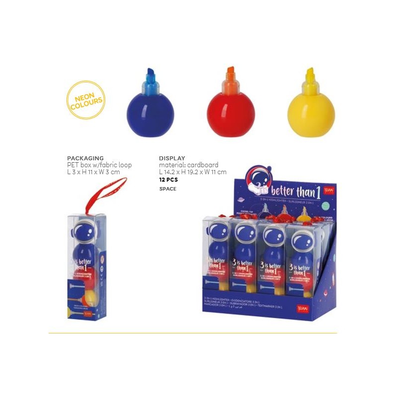 LEGAMI  3-In-1 Highlighter - 3 Is Bett