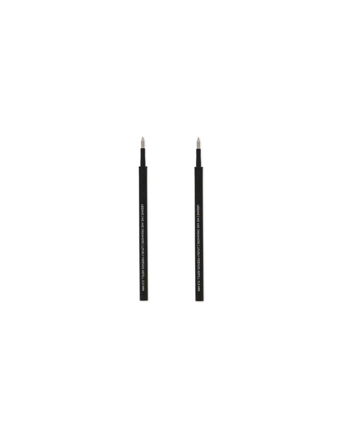 Set Di 2 Refill Per Penna Gel - Lovely Friend Black | Legami