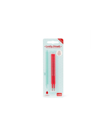 2 Refills Gel Pen L. Friends - rosso