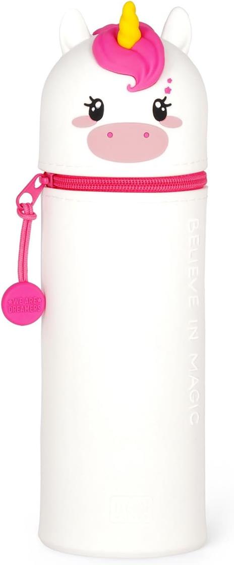 Astuccio In Silicone 2-In-1 - Kawaii - Unicorno - Legami