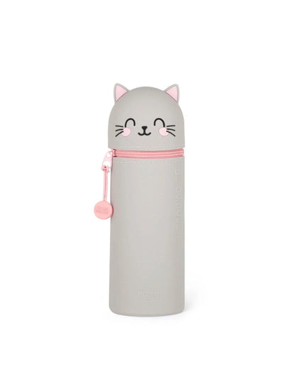 Astuccio In Silicone 2-In-1 - Kawaii - Gattino - Legami