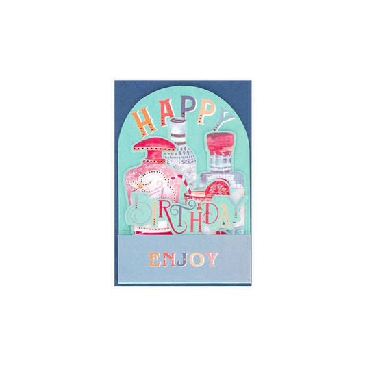 Pop-Up Greeting Card - Cocktail