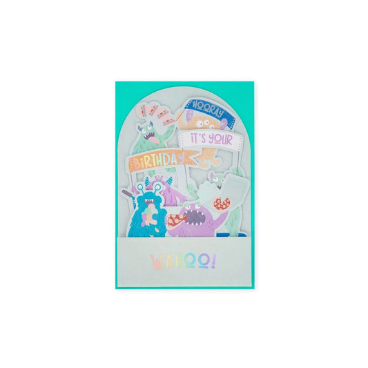 Biglietto Pop Up Monster | Legami