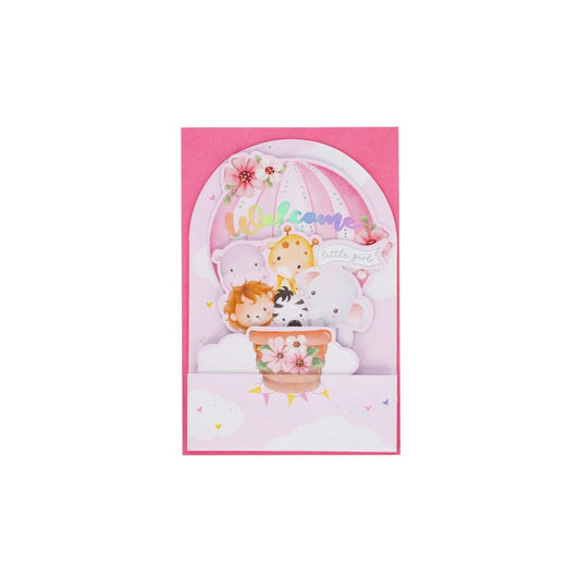 Biglietto Pop Up Baby Girl | Legami