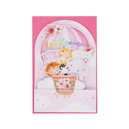 Biglietto Pop Up Baby Girl | Legami