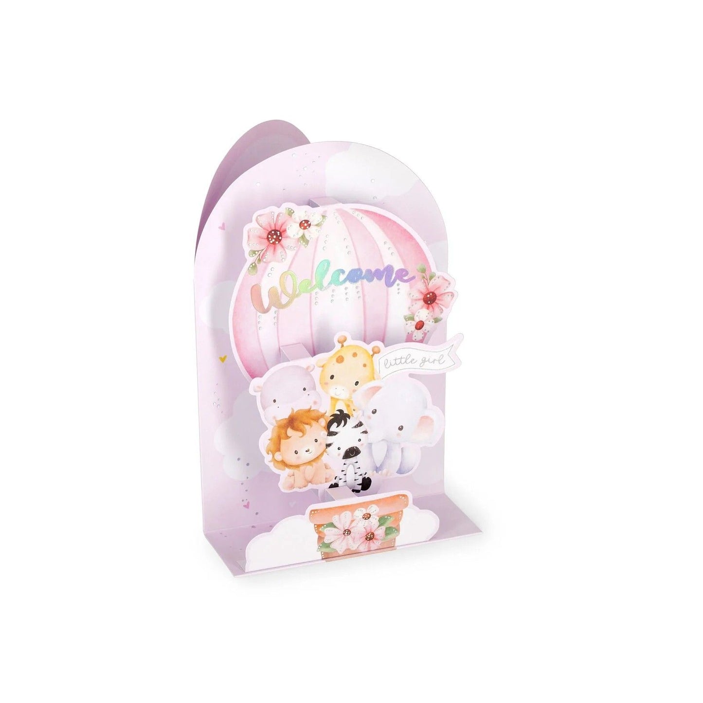 Biglietto Pop Up Baby Girl | Legami