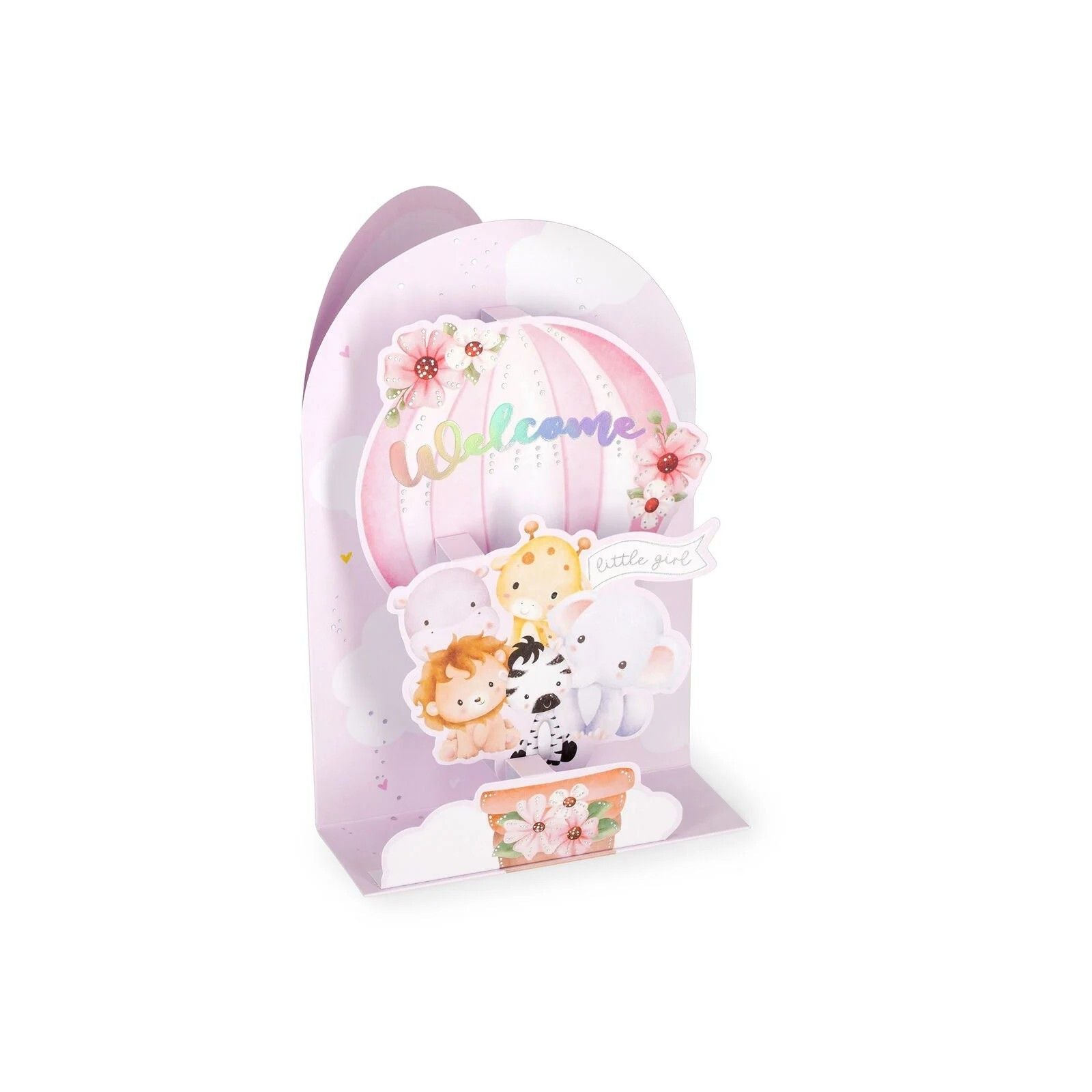 Biglietto Pop Up Baby Girl | Legami