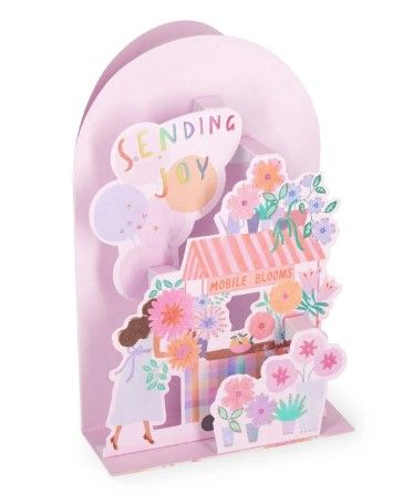 Biglietto Pop Up Flower Cart | Legami