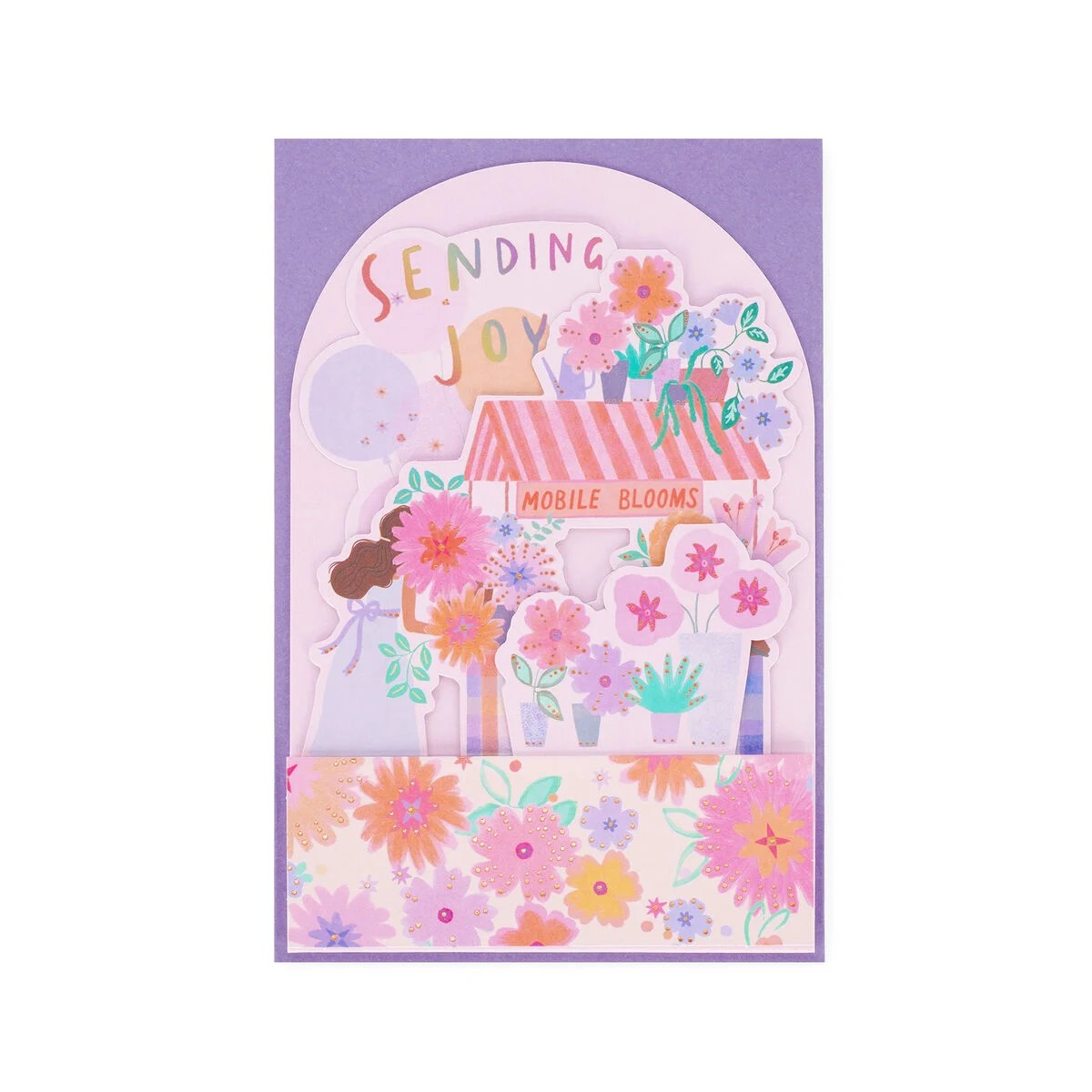 Biglietto Pop Up Flower Cart | Legami