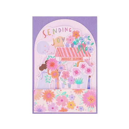 Biglietto Pop Up Flower Cart | Legami