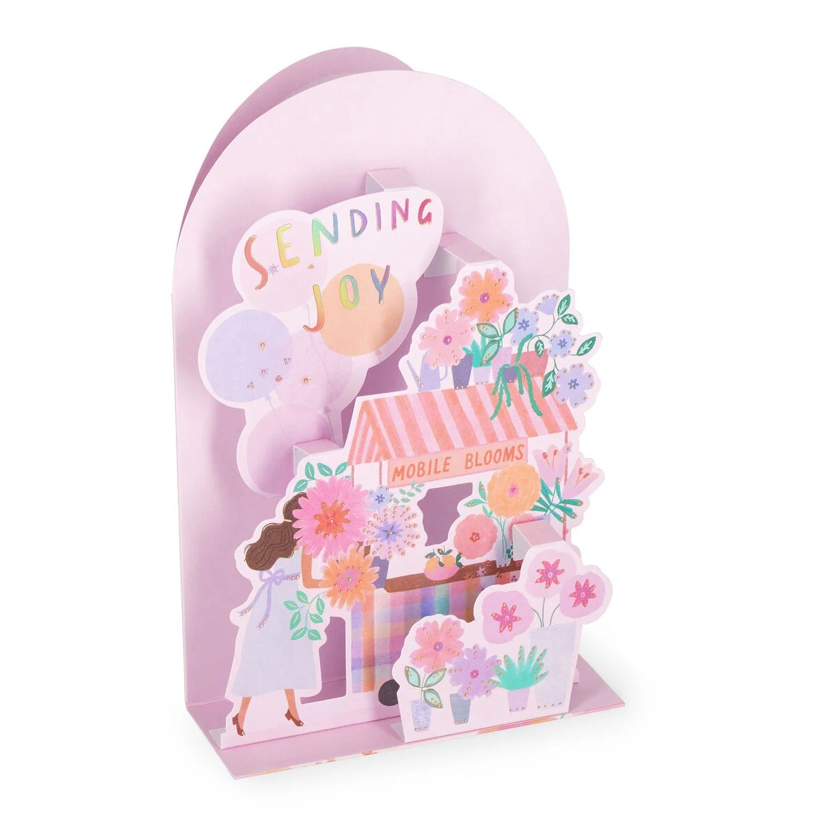 Biglietto Pop Up Flower Cart | Legami