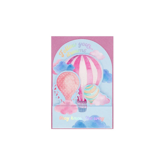 Biglietto Pop Up Air Balloon | Legami
