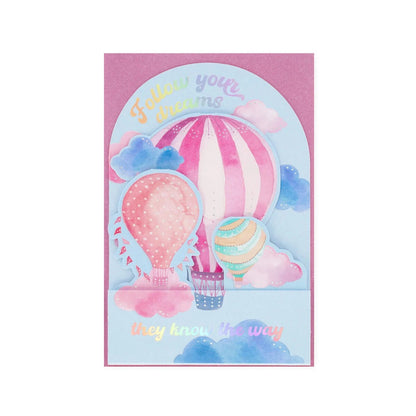 Biglietto Pop Up Air Balloon | Legami