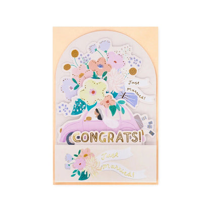 Biglietto Pop Up Wedding Car | Legami