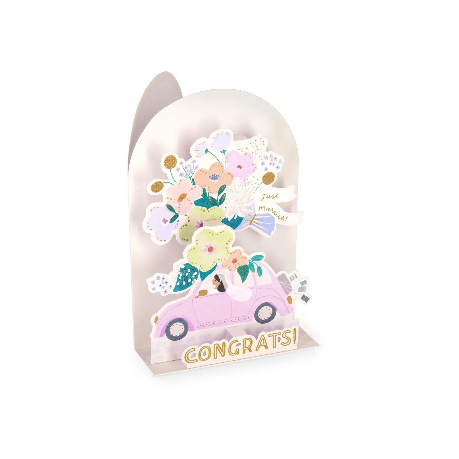 Biglietto Pop Up Wedding Car | Legami