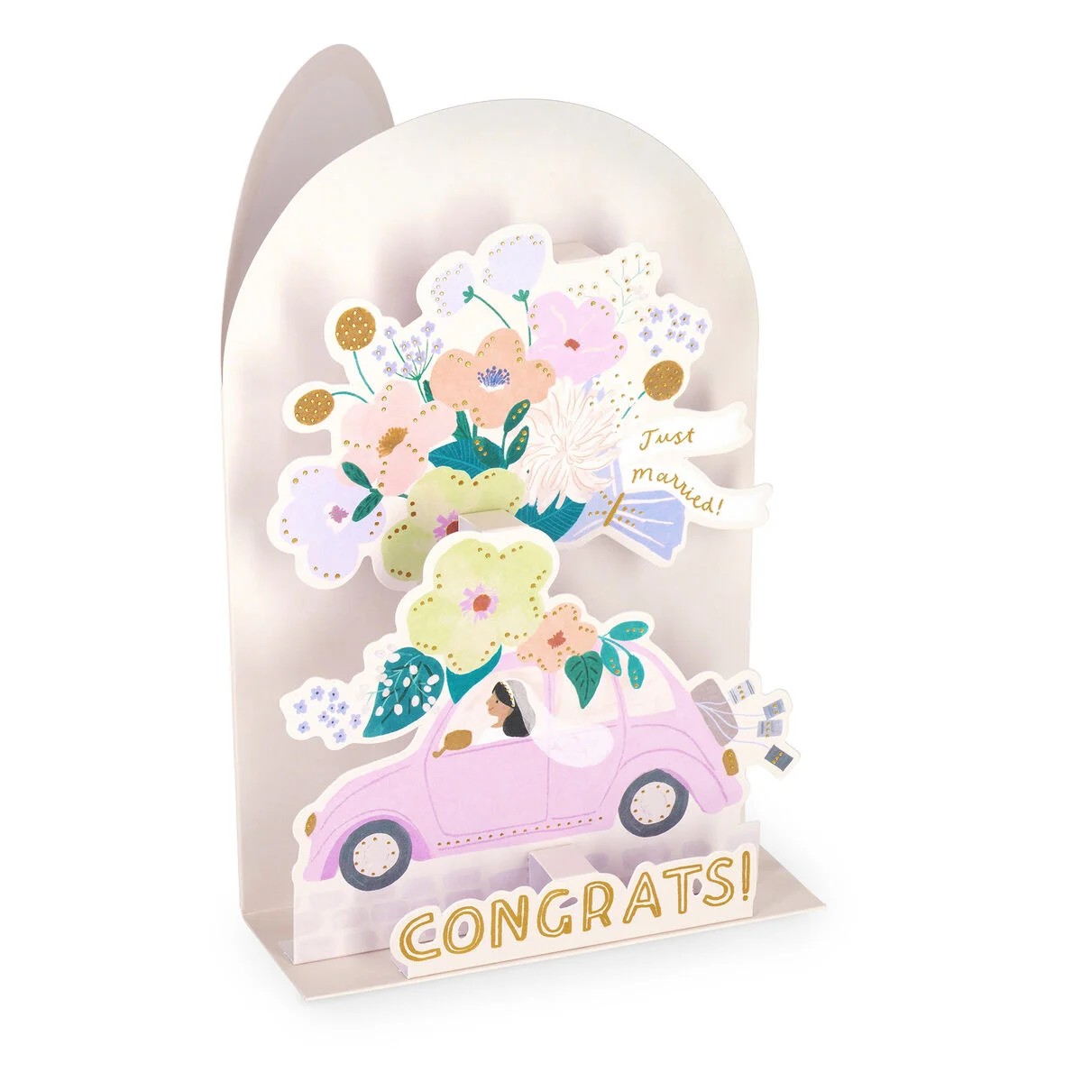 Biglietto Pop Up Wedding Car | Legami