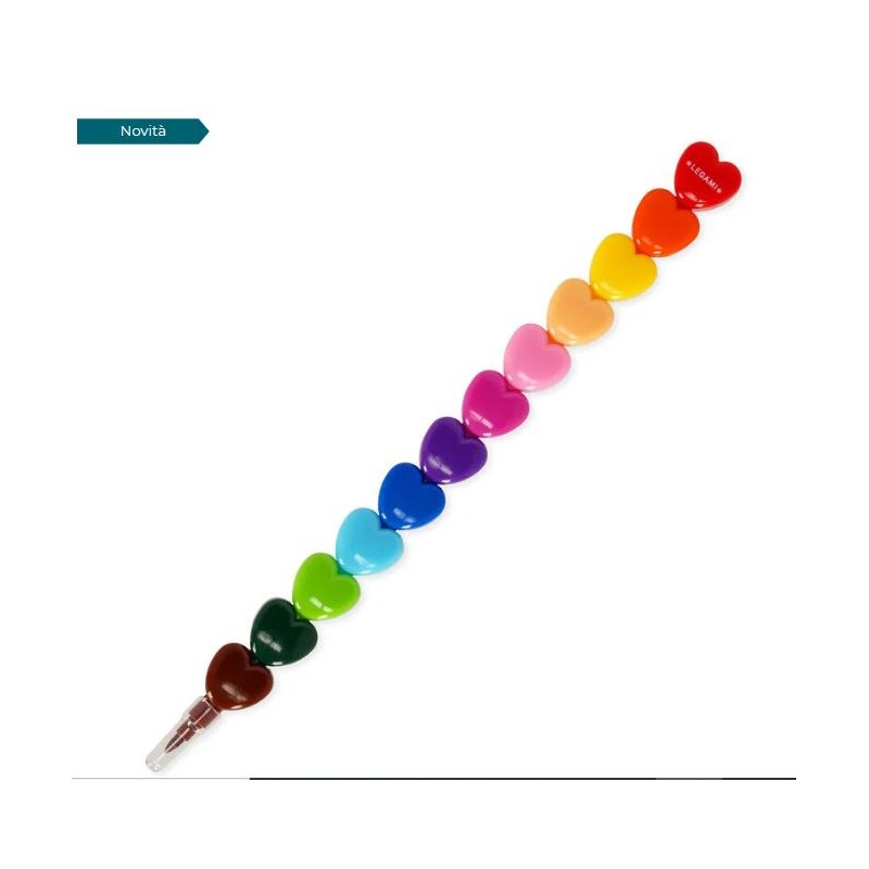 LEGAMI  12 Stackable Crayons - Dream I