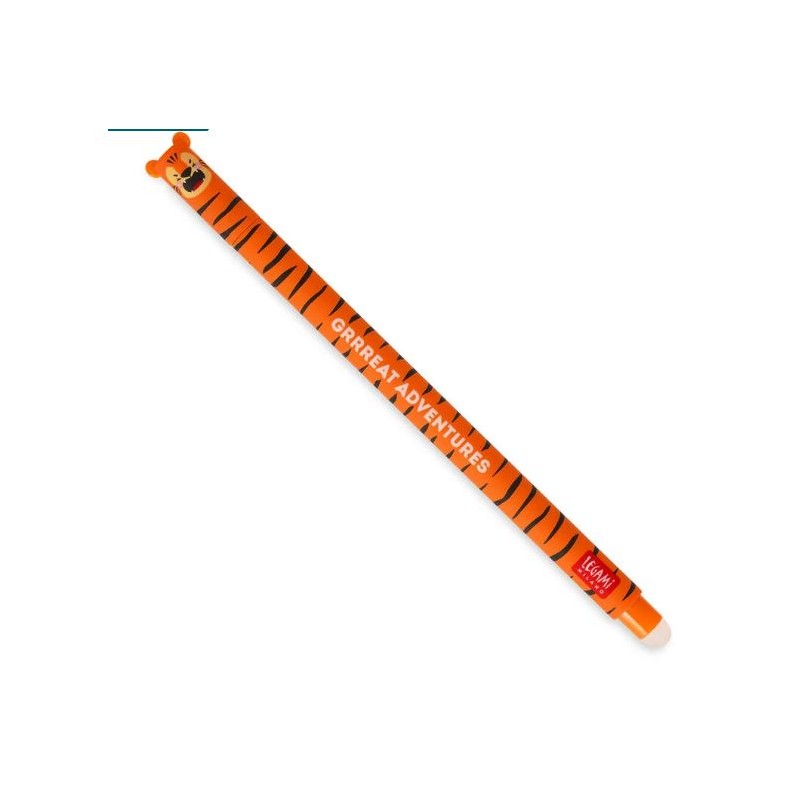 Legami Penna Gel Cancellabile Tiger