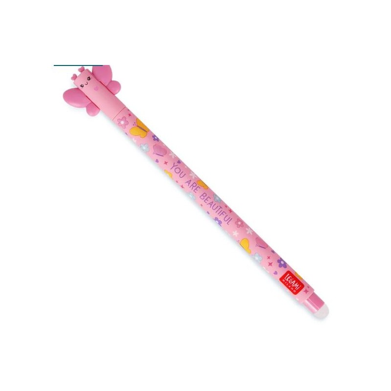 Legami Penna Gel Cancellabile Butterfly