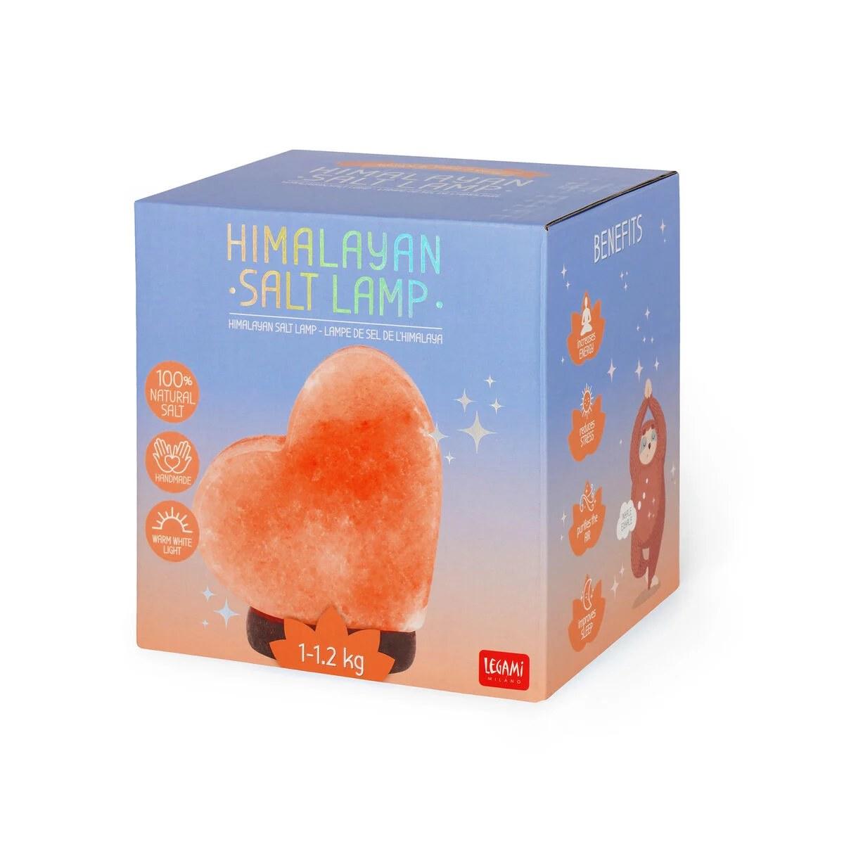 LEGAMI  Himalayan Salt Lamp - Heart