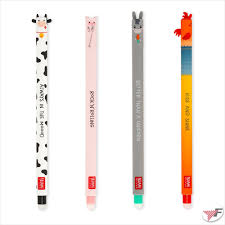 Set Of 4 Erasable Gel Pens - F Legami