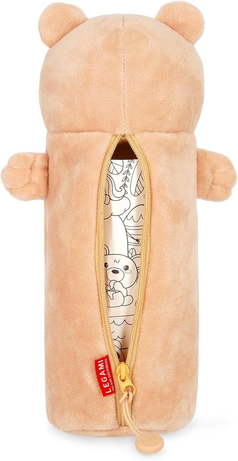 Plush Pencil Case - Teddy Bear Legami