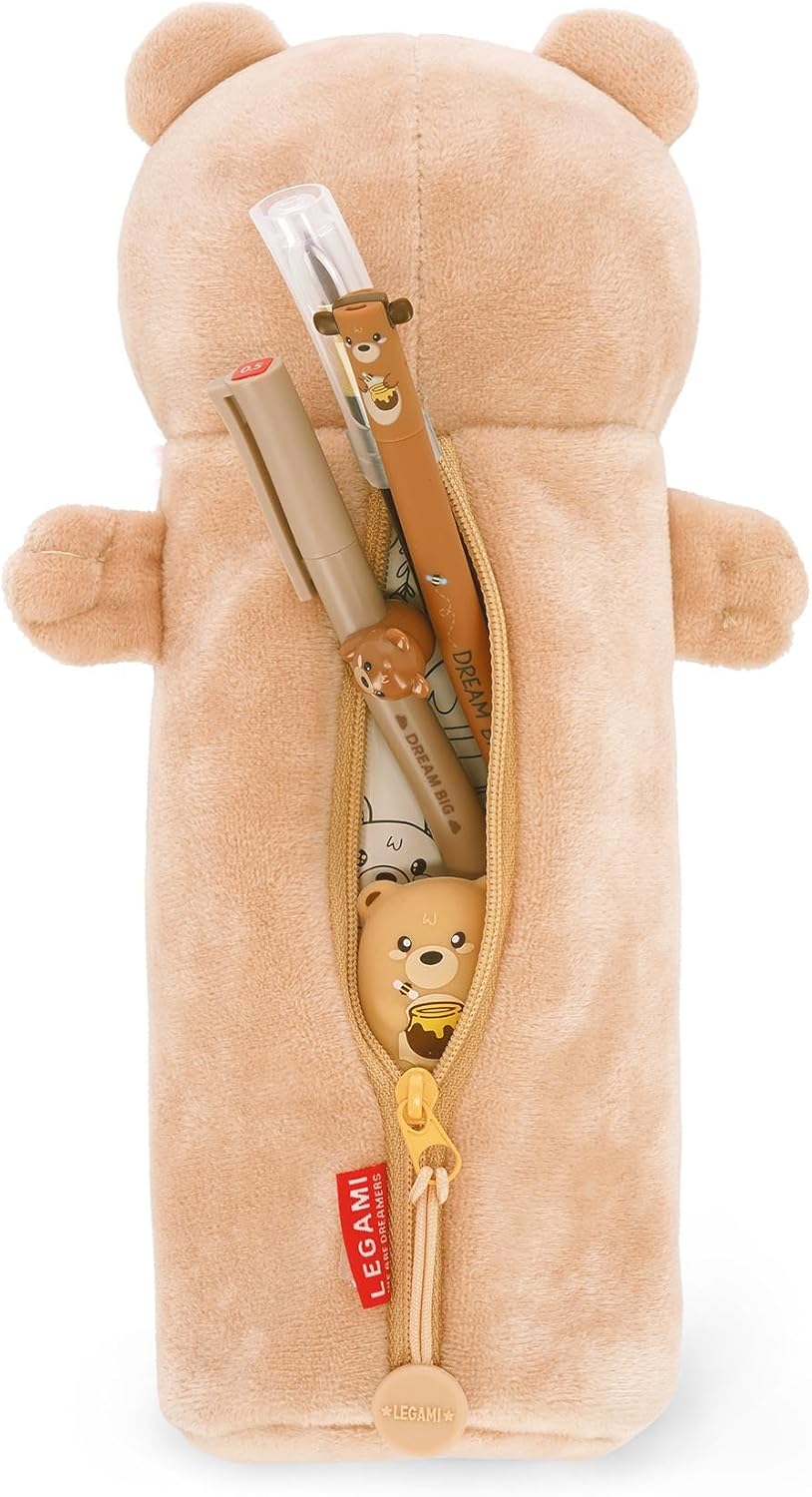 Plush Pencil Case - Teddy Bear Legami
