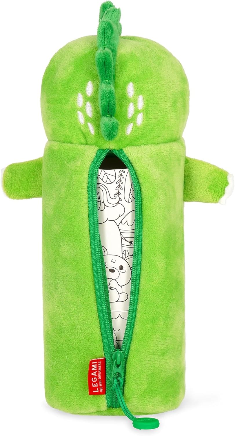 Plush Pencil Case - Dino Legami