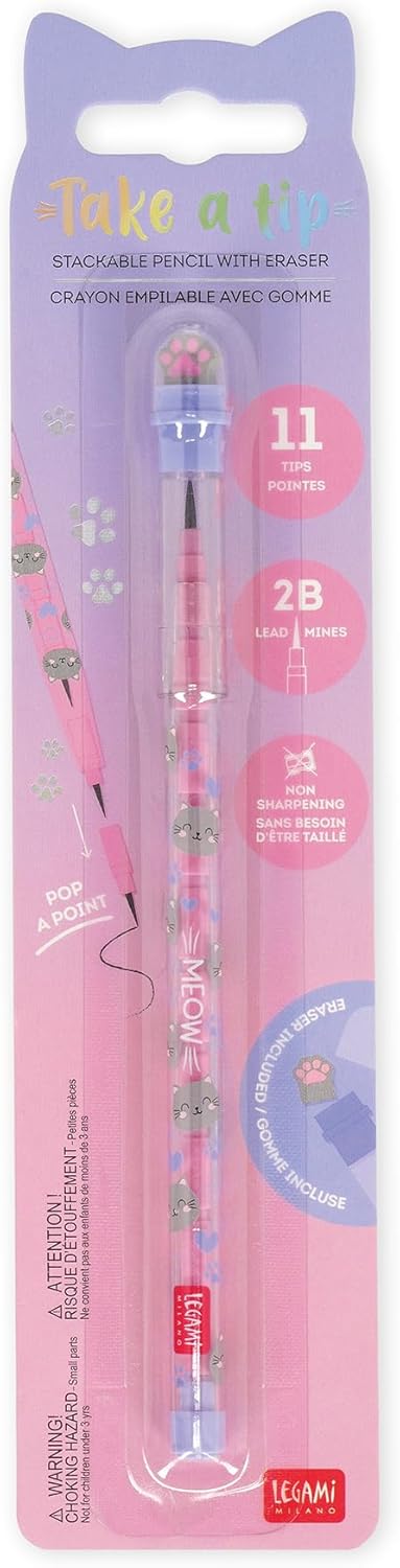 Stackable Pencils - Kitty Legami