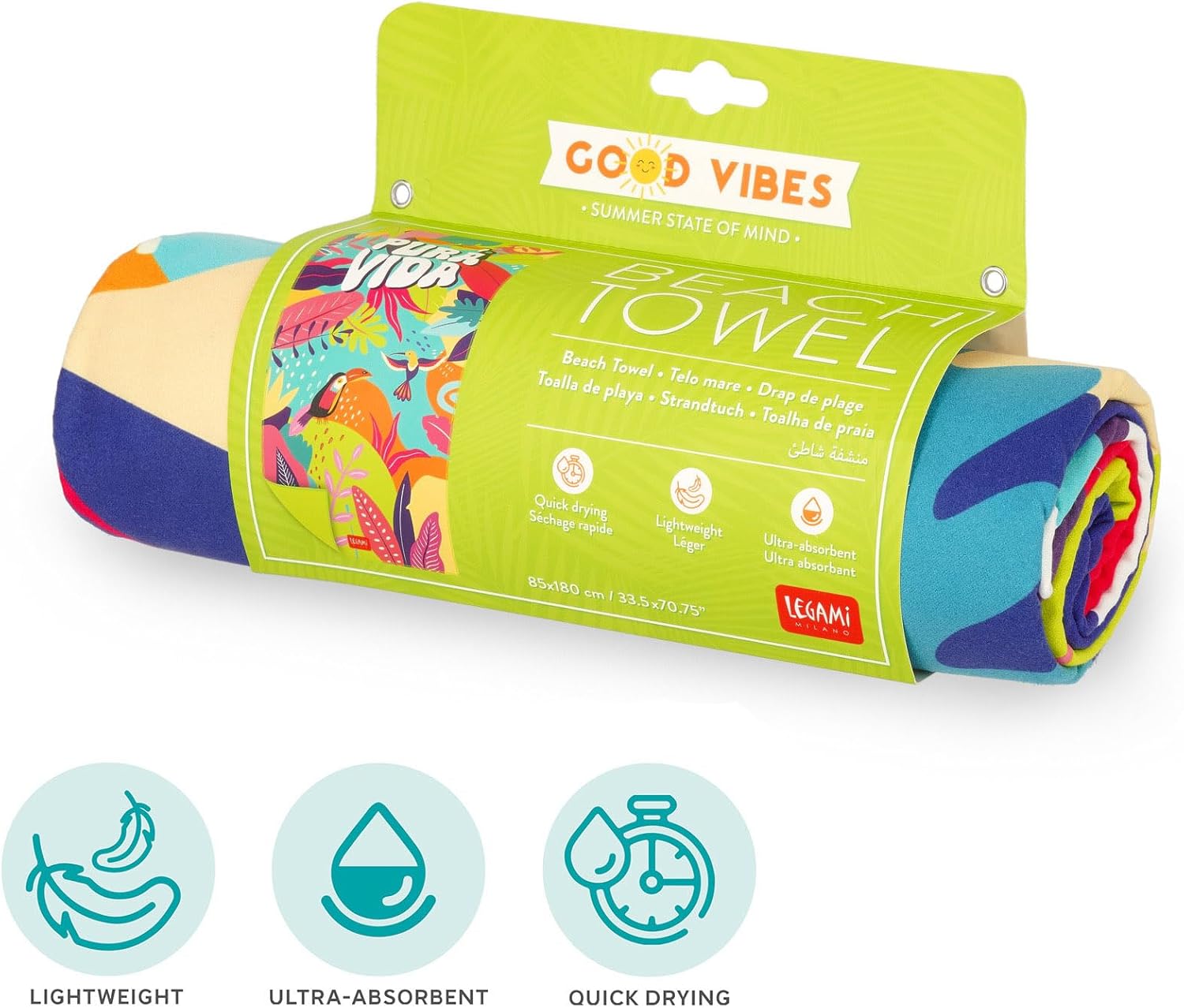 Telo Mare - Beach Towel - Pura Legami