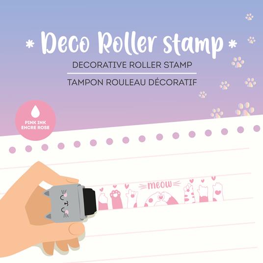 Legami Timbro Decorativo a Rullo - Gattino