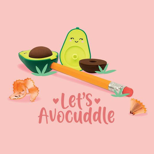 Legami  Pencil Sharpener W/Eraser - Let'S Avocuddle