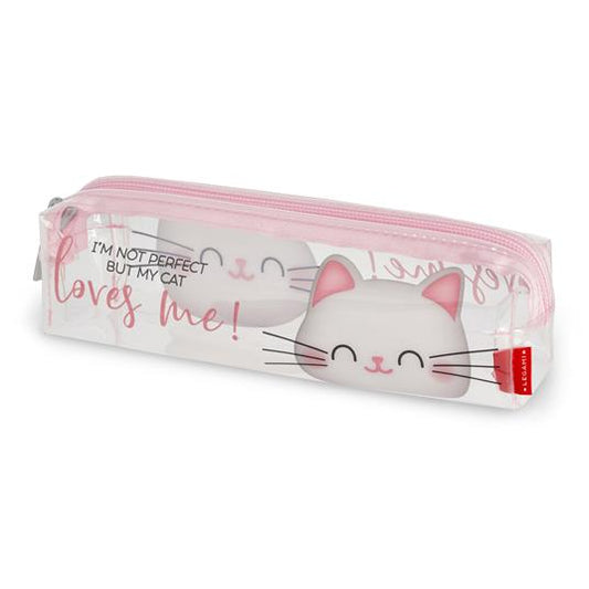 Legami  Transparent Pencil Case - KITTY