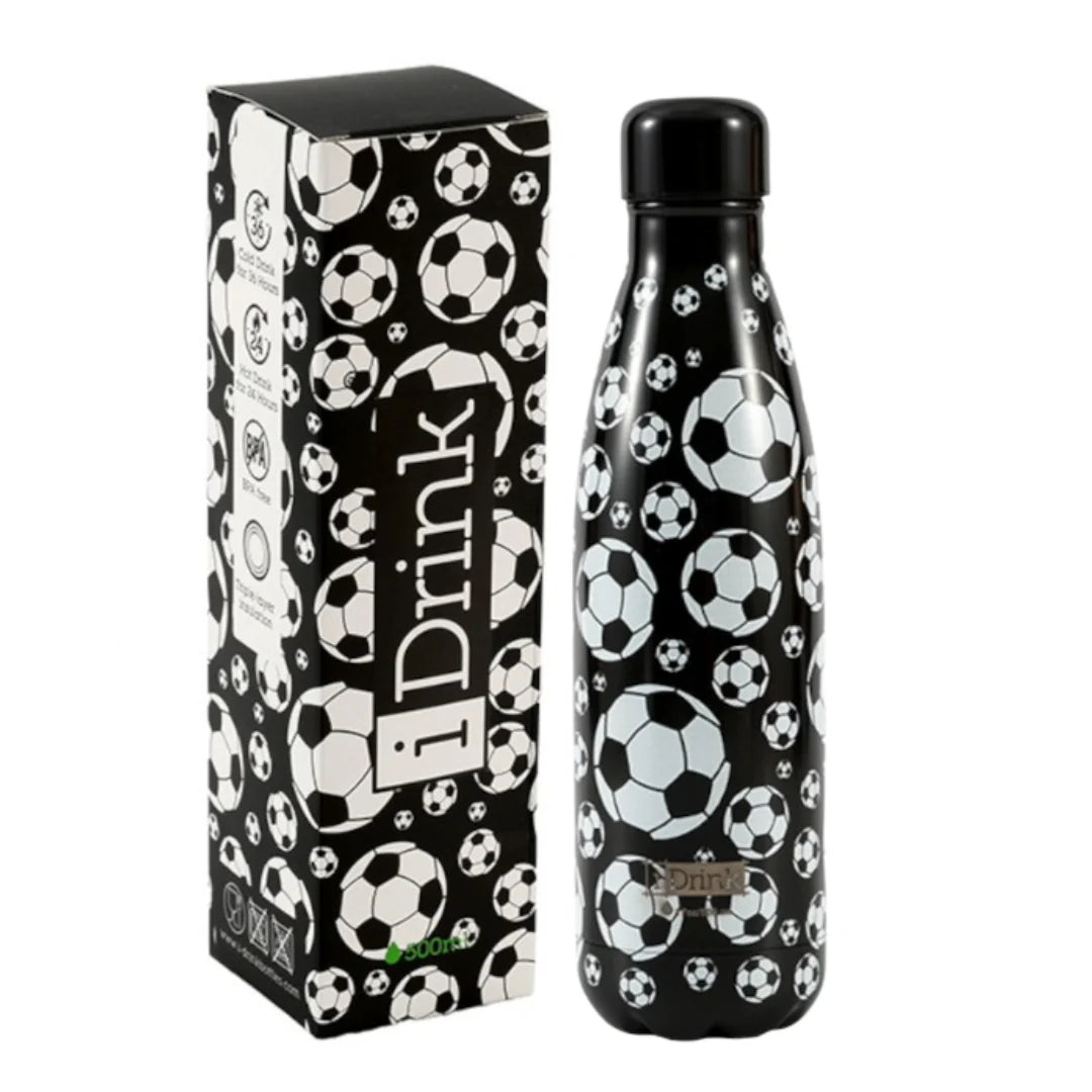 I TOTAL Borraccia Termica 500 Ml Football