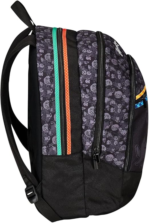 Zaino Scuola Harry Potter, Jet Black - Cartoleria