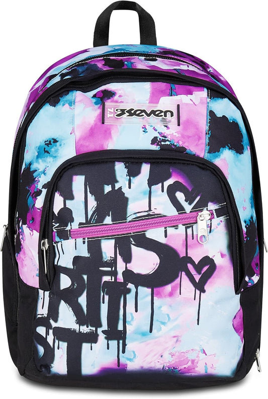 Seven Zaino Dual Detach Quick Graffiti Girl
