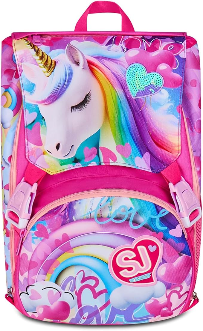 SEVEN SJ ZAINO FLYUNICORN GIRL SDOPPIABILE BIG